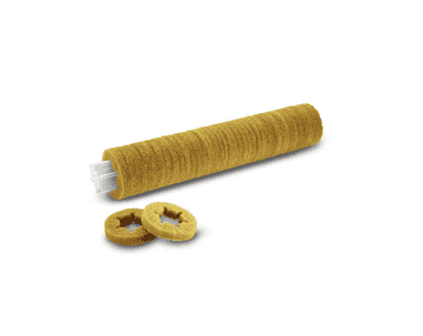 Kärcher Pads rouleau sur gaine, souple, jaune, 450 mm