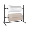 Support pour 2 rouleaux de matériel d'emballage horizontal