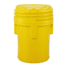 CEMO Fût de sécurité en PE, 350 l, jaune