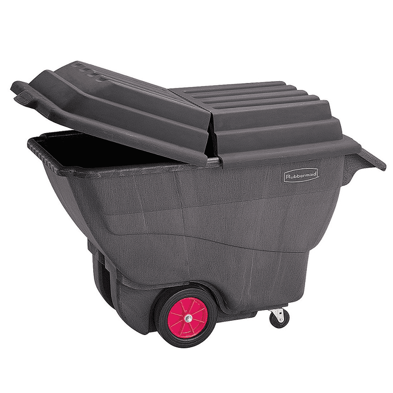 Chariot de transport en vrac en plastique, basculant
