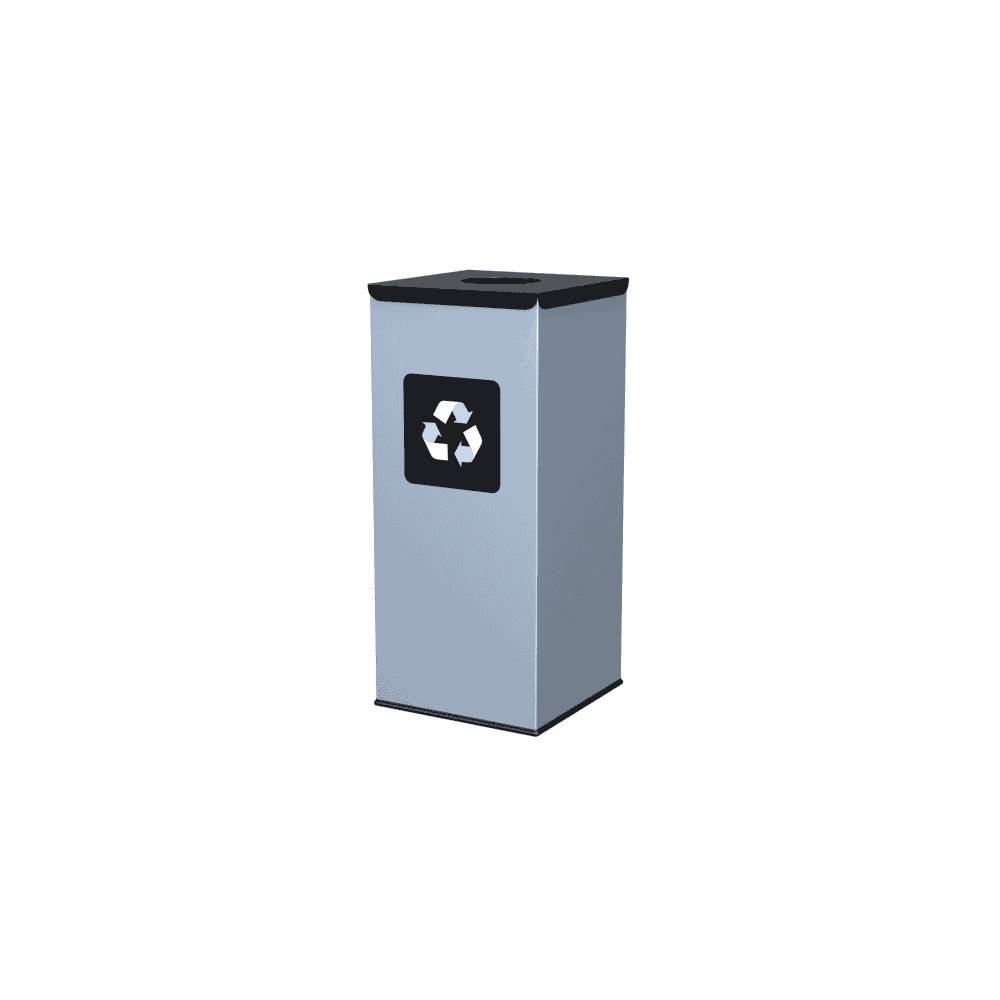 Poubelle pour le tri des déchets, en divers coloris