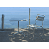 Schaffner Chaise de jardin Glarus en métal, revêtement par poudre, disponible en plusieurs versions