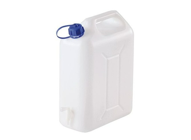 Kunststoffkanister aus HDPE mit Auslaufhahn, in diversen Ausführungen