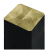 PLUS Arche à roses avec treillis, noir RAL 9005, L x L x H 1980 x 1080 x 2080 mm