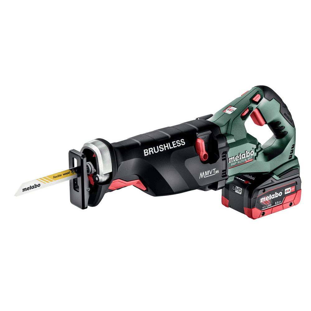 Metabo Akku-Säbelsäge SSEP 18 LTX BL MVT, 18 V in drei Ausführungen