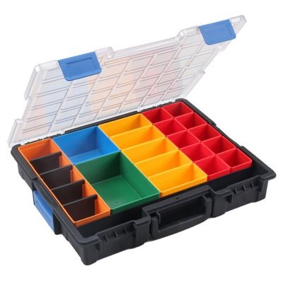 Bedrunka+Hirth Flex-Box-Kunststoff - 23 Fächer, 440 x 355 x 76 mm