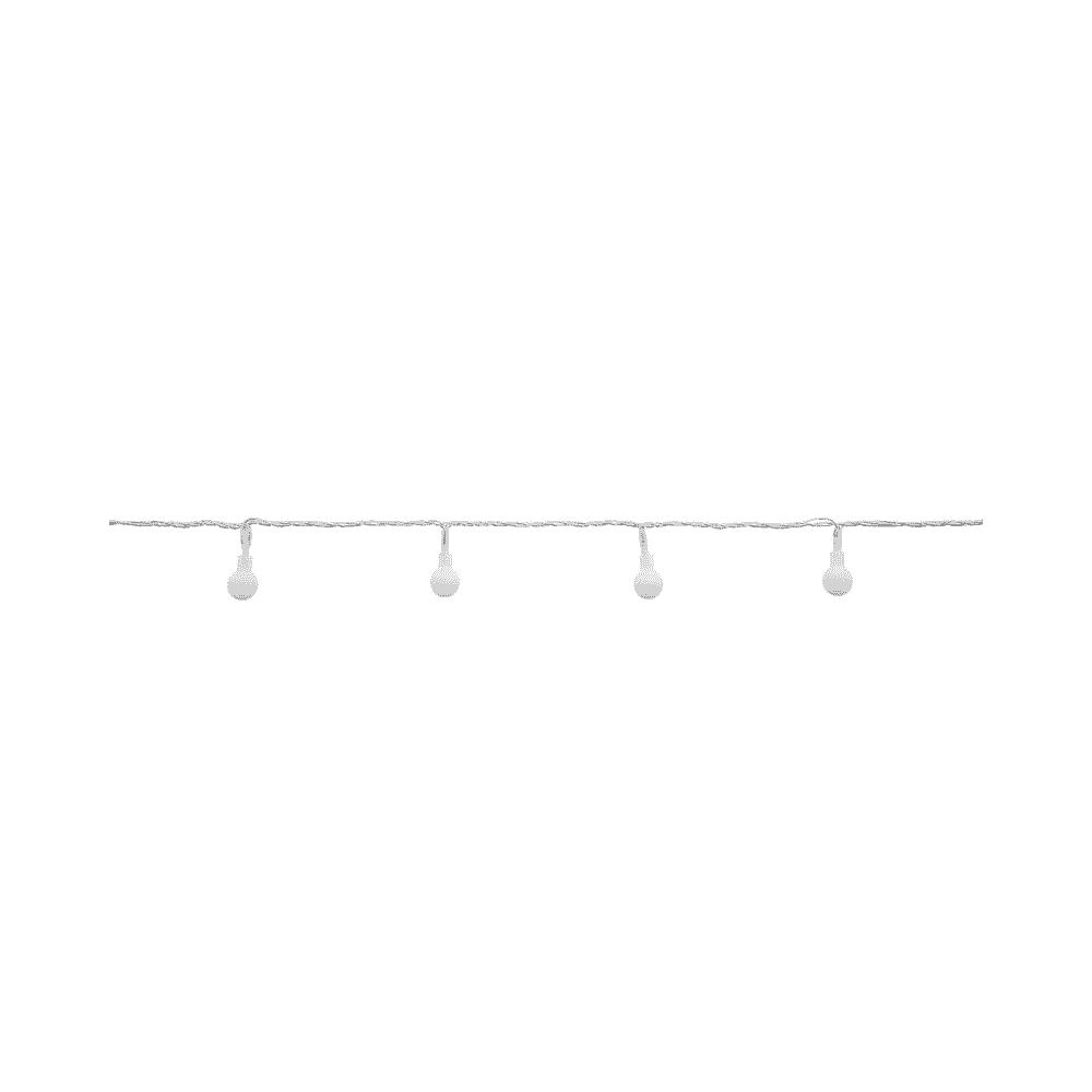 Steffen GardenLine LED Lichterkette warmweiss 25 m, 200 LED, 6W, 2700K, IP55