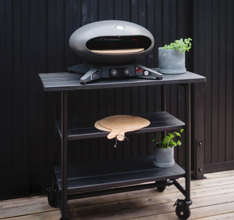 PLUS Table-barbecue avec jardinière Urban Picnic, noire, disponible en plusieurs modèles