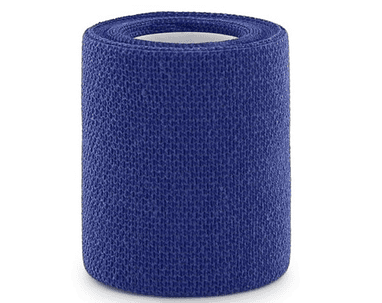 Bande adhésive cohésive DermaPlast Sportfix, 4 m x 60 mm, bleue