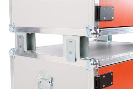 Zubehör zu Akku-Lade- und Lagerschrank - Stapelfüsse-Set
