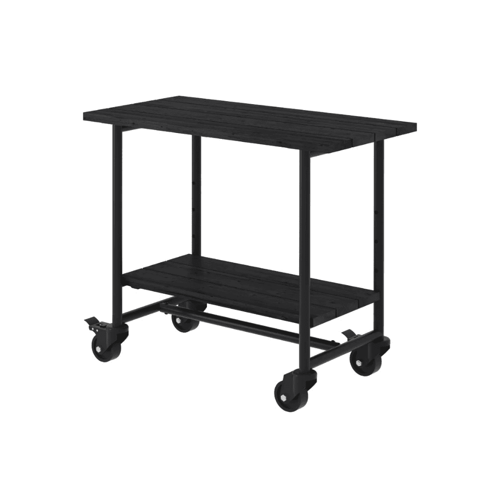 PLUS Table-barbecue avec jardinière Urban Picnic, noire, disponible en plusieurs modèles