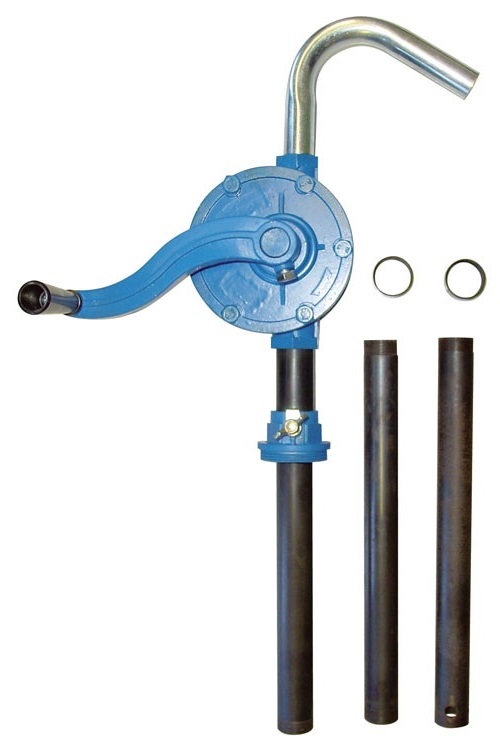 Pompe rotative en aluminium pour diesel, huiles jusqu'à SAE 90, fioul, pétrole, antigel non dilué, etc.