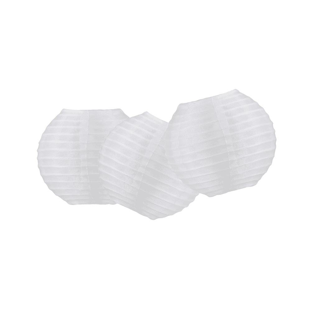 Steffen GardenLine LED Lampion-Lichterkette warmweiss, 5.5 m, 10 x 0.06 W, 2700K, IP55