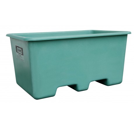 Rechteckbehälter unterfahrbar, 200 - 400 Liter in zwei Farben erhältlich