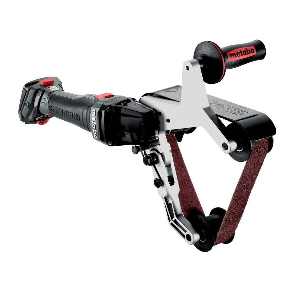 Metabo Akku-Rohrbandschleifer RBVB 18 LTX BL 180, 18 V ohne Akku, mit metaBOX 185 XL