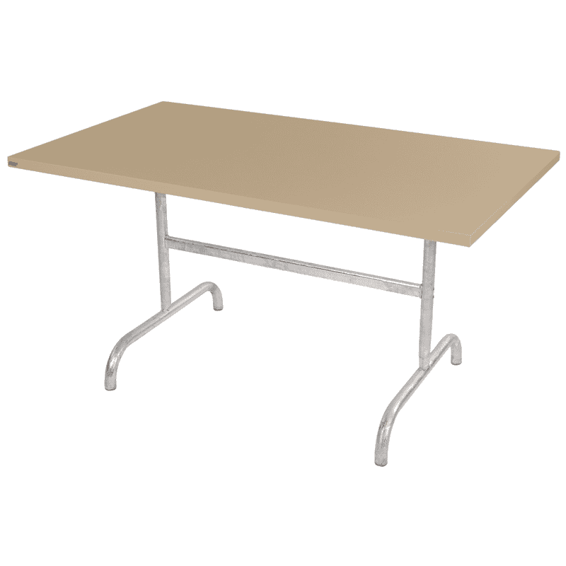 Schaffner Table métallique SÄNTIS, design rétro, en divers modèles