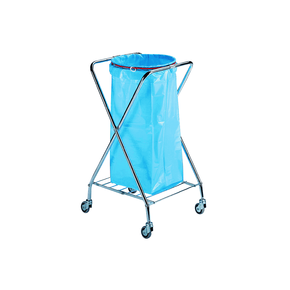 Support mobile pour les sacs à déchets