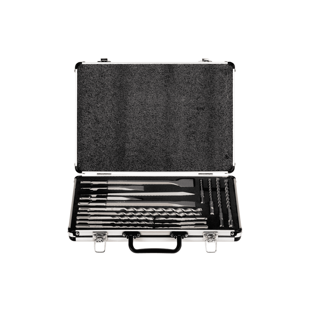Metabo SDS-plus Bohrer- / Meissel-Set "SP" im Alukoffer, 17-teilig