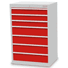 Bedrunka+Hirth Armoire à tiroirs, profondeur 500 mm, R 24-16, nombre de tiroirs 7