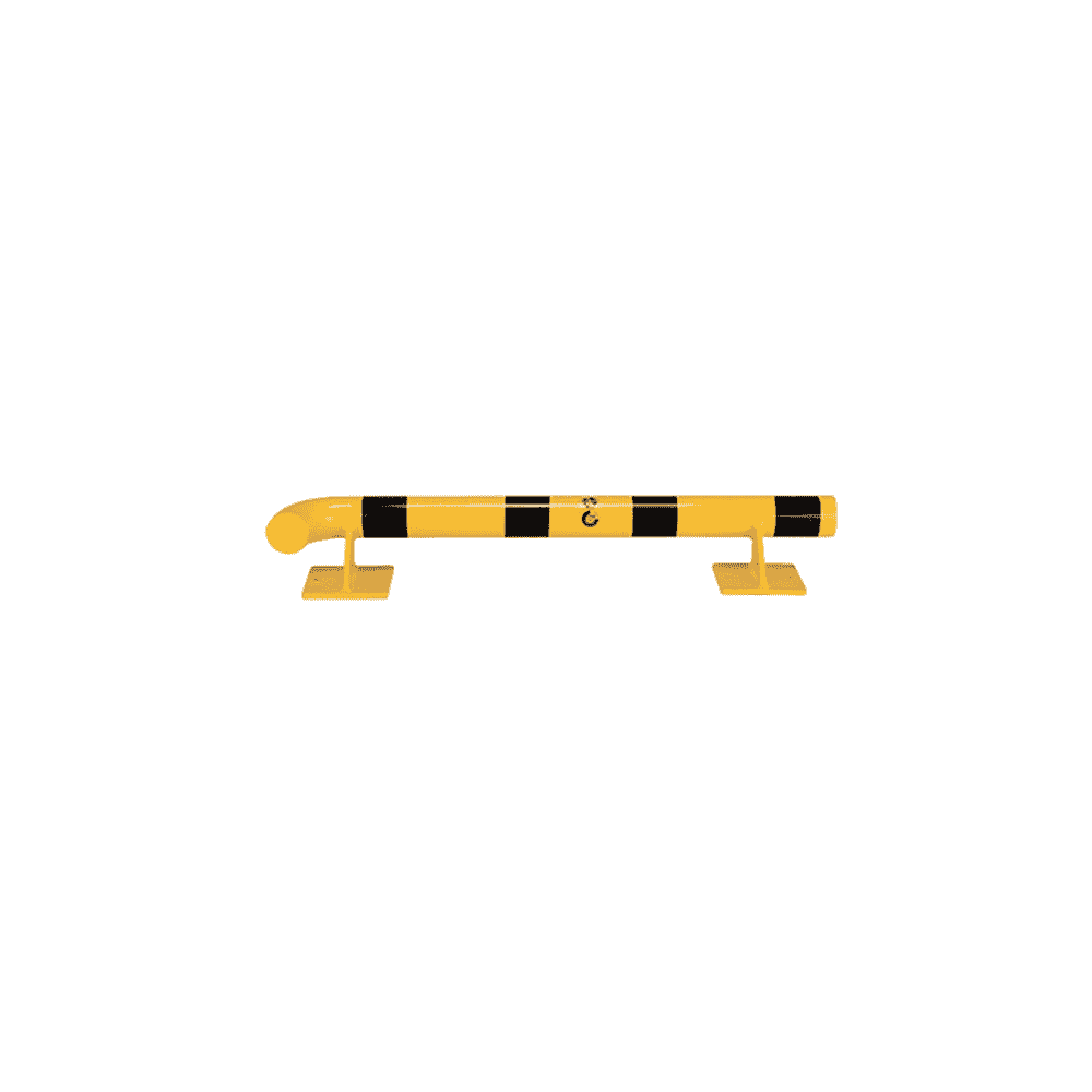 Modularer Rammschutz aus Stahl, Aussenecken 90°, in diversen Ausführungen