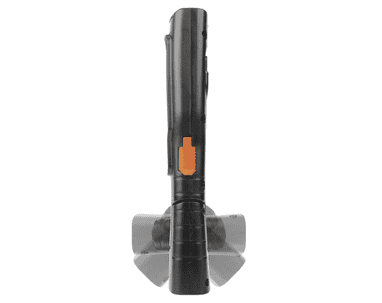 Steffen LED Akku-Handleuchte 2.5 W, 250 + 70 lm, 5700 K, 180° drehbar, IP20, schwarz/orange