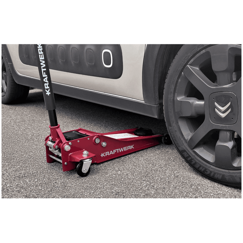 KRAFTWERK PRO LINE Garagen-Wagenheber, 2000 kg, extra flach