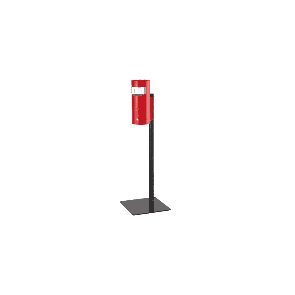 Batterie-Ständer / Sammelbehälter aus Stahl