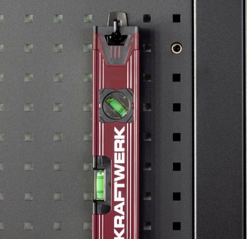 KRAFTWERK PRO LINE Magnetische Wasserwaage, 0.5 mm/m Toleranz, in 4 Grössen