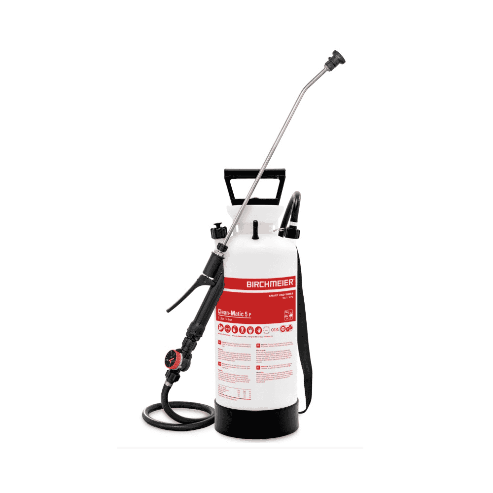 Birchmeier Druckspeicher-Sprühgerät Clean-Matic 5 P, mit PR 3 P1, für Säuren, Füllmenge 5 l