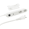 Steffen Multiprise IQ, 2 prises de courant T13, 1 port USB-C PD (18 W), 10 A, IP20, câble de 1.5 m, en deux couleurs