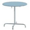 Schaffner Table pliante Davos en fibre de verre, de forme ronde, disponible en plusieurs versions