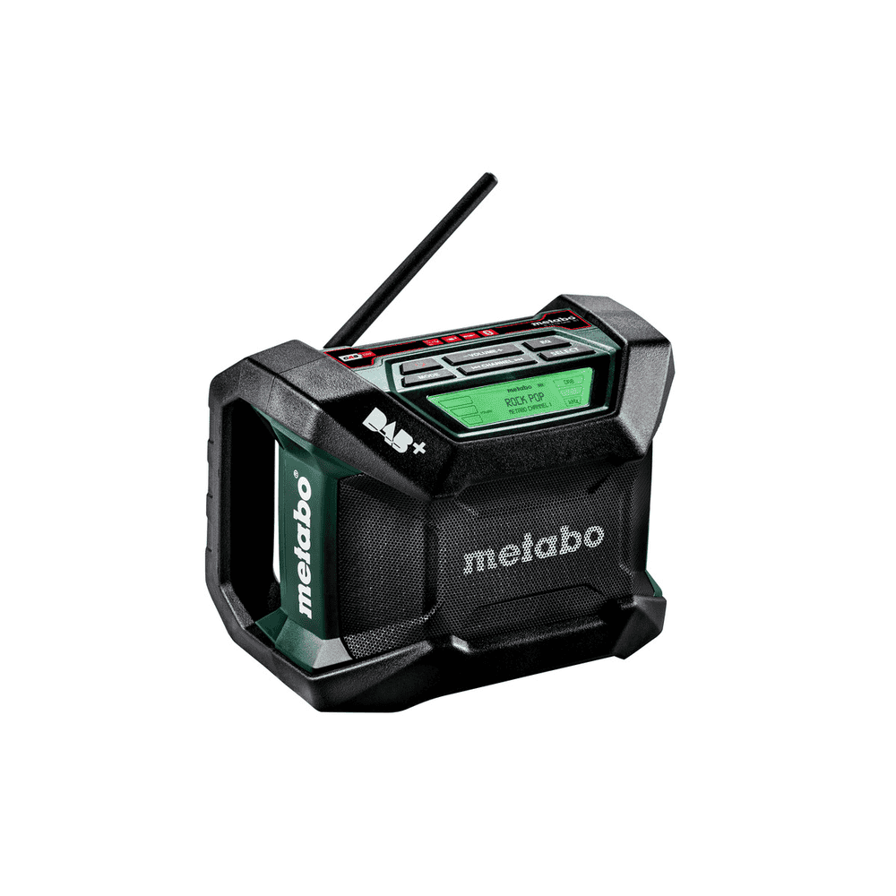 Metabo Akku-Baustellenradio R 12 - 18 DAB+ BT, 12 - 18 V, ohne Akku