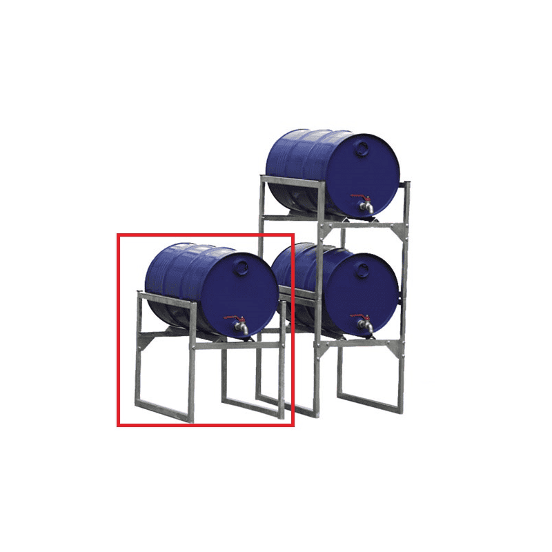 Fassbock stapelbar für 1 x 60 l - Fass, verzinkt