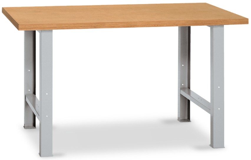 KRAFTWERK Werkbank MODULAR 1500 Grundmodell, BxTxH 1500 x 700 x 840 mm, Arbeitsplatte Buche-Multiplex