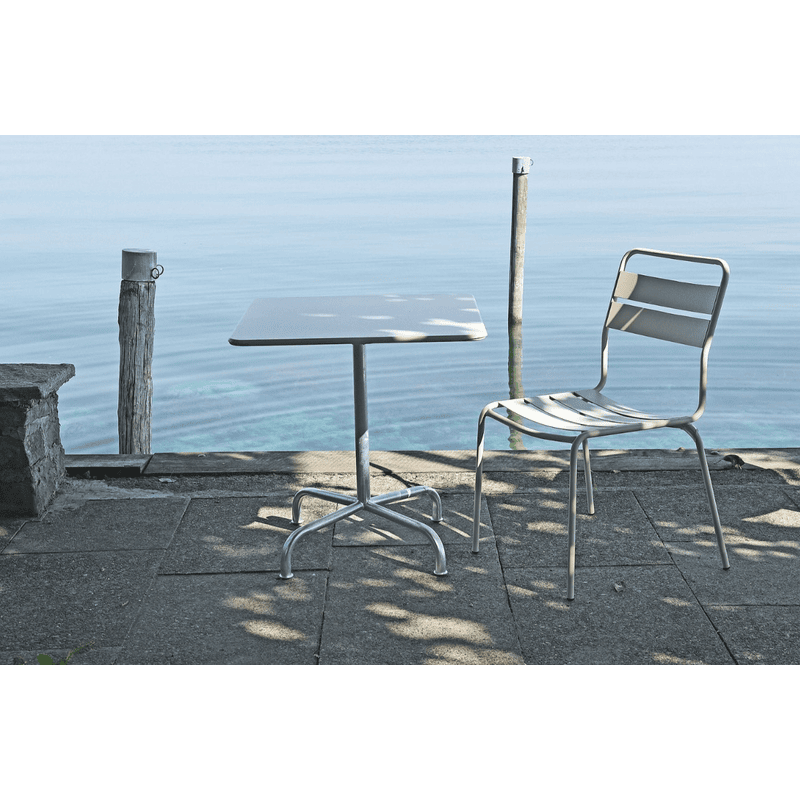 Schaffner Table de jardin Rigi, châssis en tube d'acier galvanisé à chaud, en diverses exécutions