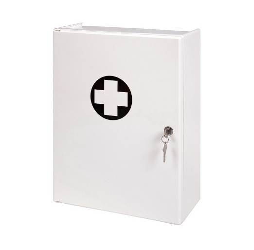 Trousse de secours en plastique avec serrure - sans contenu