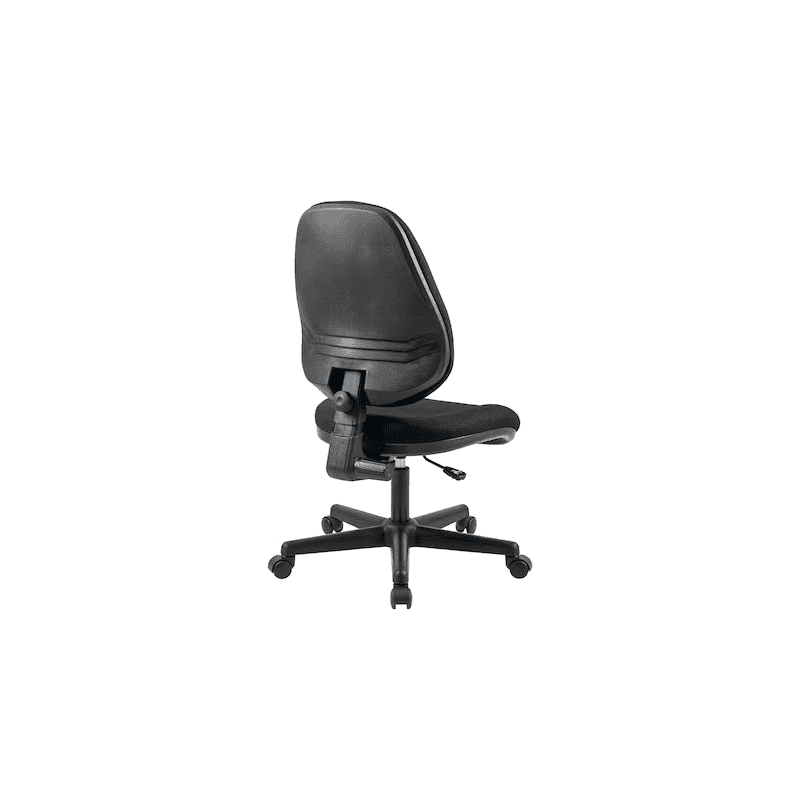 Chaise de bureau Arws PC10, mécanisme de contact permanent, sans accoudoirs, noir
