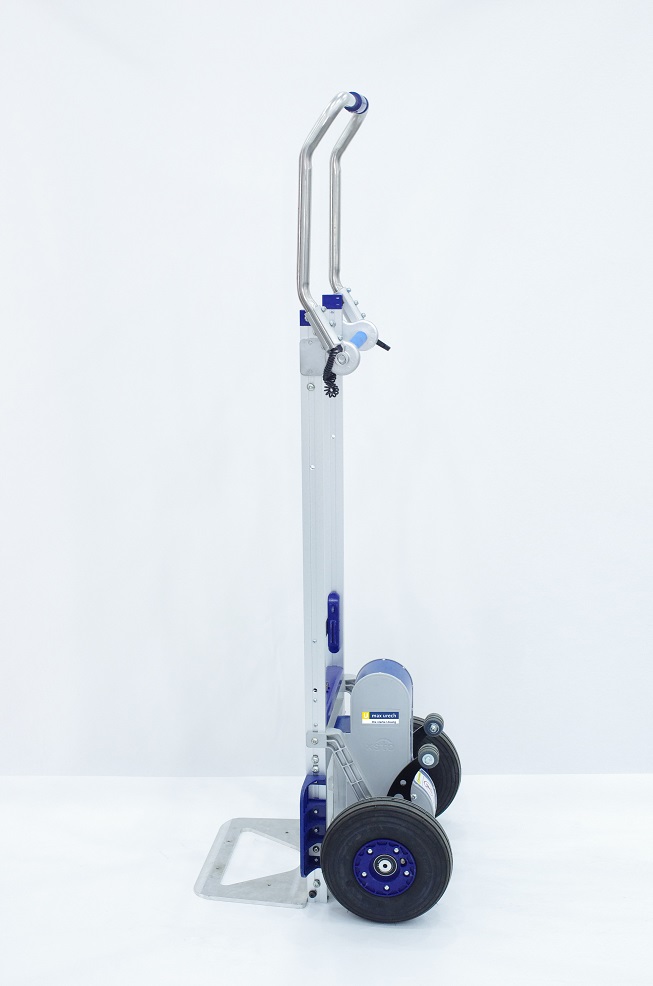 Elektrischer Treppensteiger, Typ TS 170-E, Tragkraft 170 kg, ohne Bremse, wahlweise mit grosser Schaufel