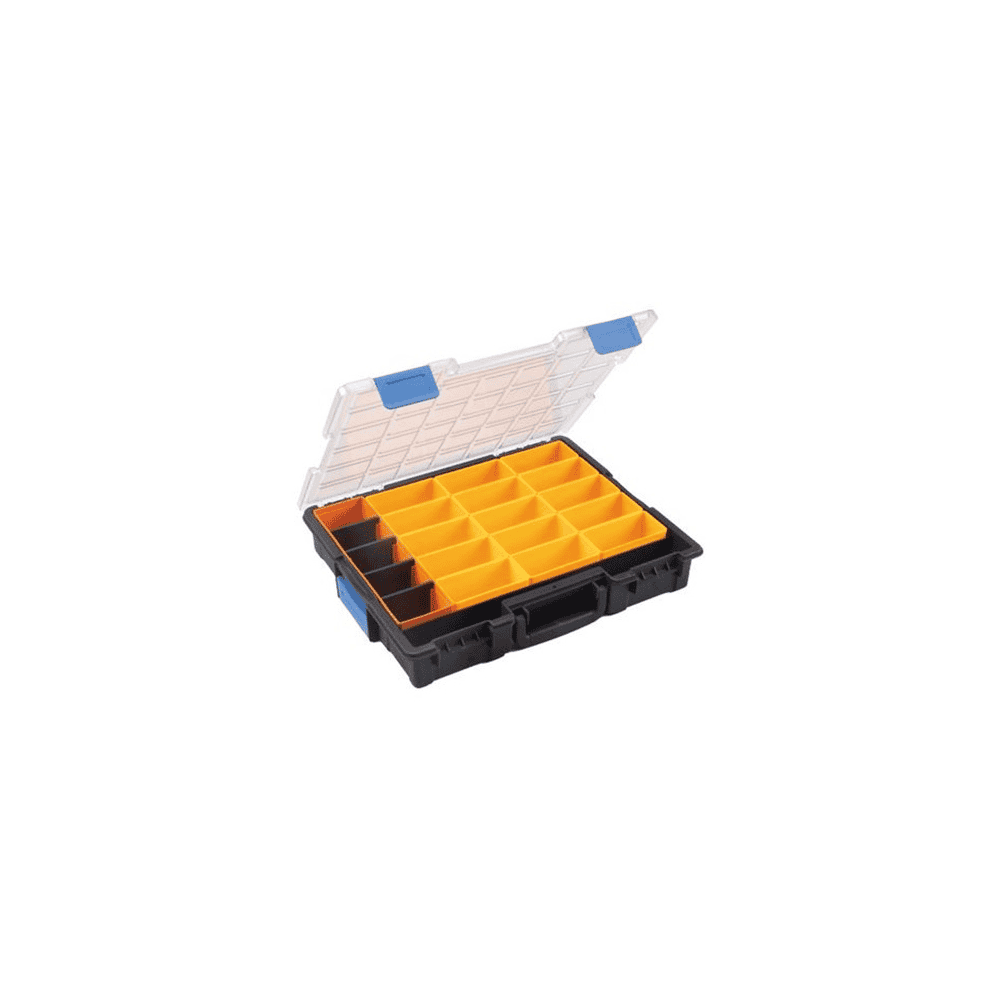 Bedrunka+Hirth Flex-Box-Kunststoff - 21 Fächer, 440 x 355 x 76 mm