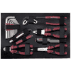 KRAFTWERK PRO LINE Werkzeugkoffer, 1/4", 123-teilig, inkl. Werkzeug