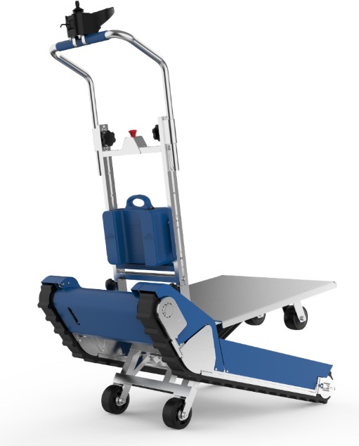 Elektrischer Treppensteiger CT500 mit Raupenantrieb, AI-Intelligenz und 420 kg Tragkraft