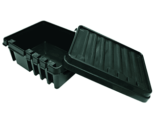 Steffen GardenLine Schutzbox / Safe Box large, IP55, schwarz