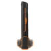 Steffen LED Akku-Arbeitsleuchte 10 W, 1'000 + 180 lm, 5700 K, 180° drehbar, IP65, schwarz/orange