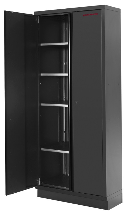 KRAFTWERK MOBILIO Armoire haute, 2 portes, L x P x H 915 x 458 x 2000 mm, disponible en 2 versions