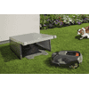 Biohort Robotergarage CHARLY®, quarzgrau/dunkelgrau-metallic, 780 x 900 x 490 mm