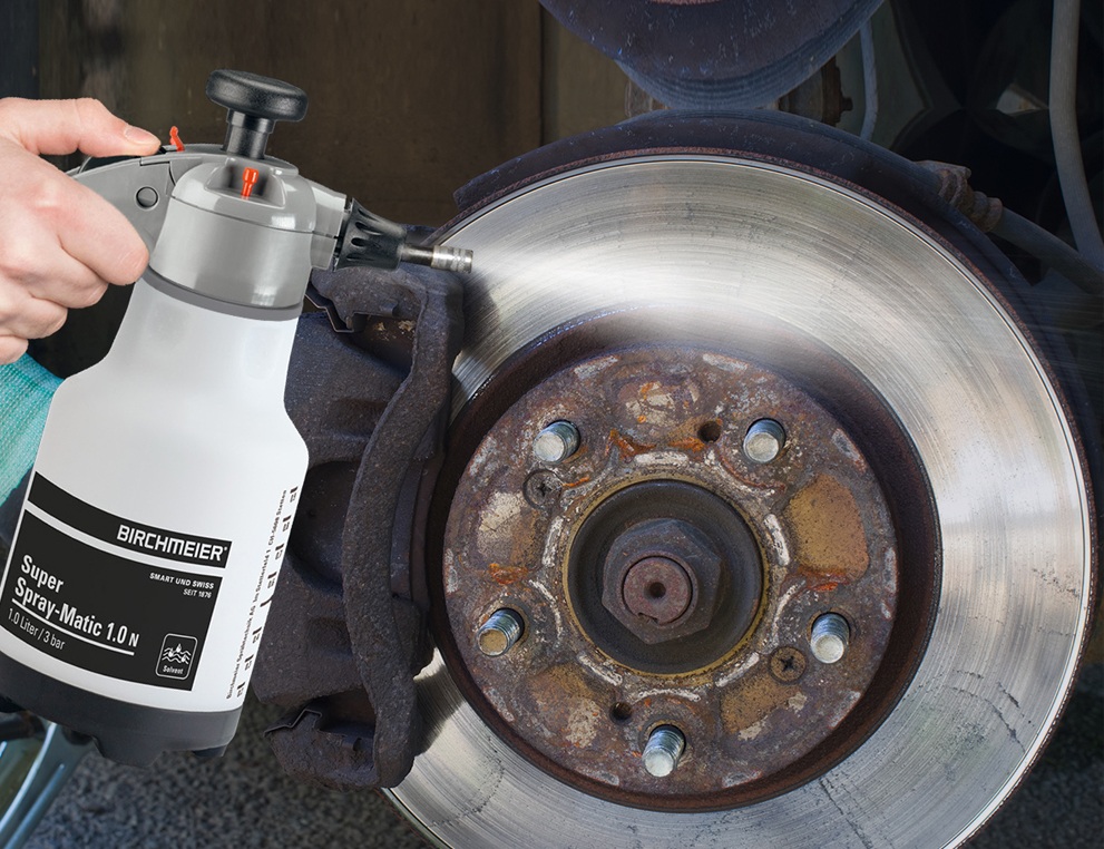 Birchmeier Druckspeicher-Sprühgerät Super Spray-Matic 1.0 N / 360°, mit Spezialdichtungen - für Bauprofis