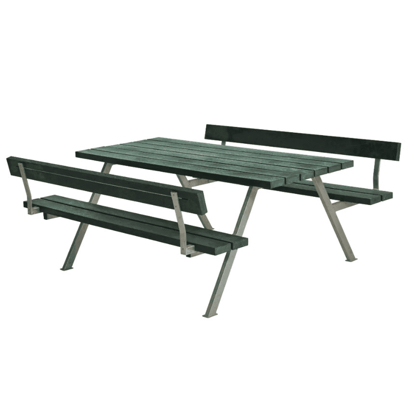 PLUS Alpha Ensemble de mobilier de jardin ReTex, longueur 177 cm, disponible en plusieurs modèles