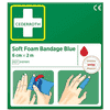 Bandage en mousse souple Bleu, Cederroth 51011011, 60 mm x 2 m