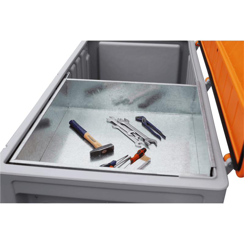 Einlegeschale aus Metall, passend zu CEMbox 750 l