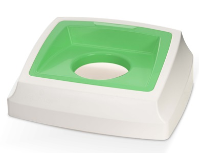Couvercle en plastique, accessoire pour corbeille en plastique sans couvercle 50 l, en diverses couleurs